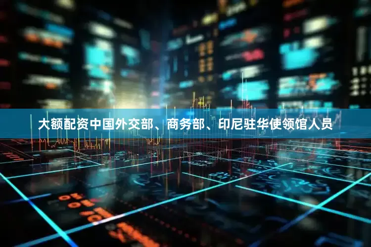 大额配资中国外交部、商务部、印尼驻华使领馆人员