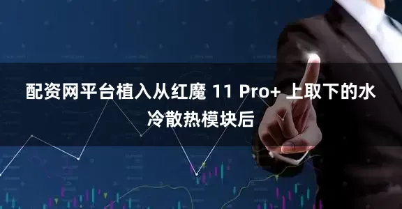 配资网平台植入从红魔 11 Pro+ 上取下的水冷散热模块后